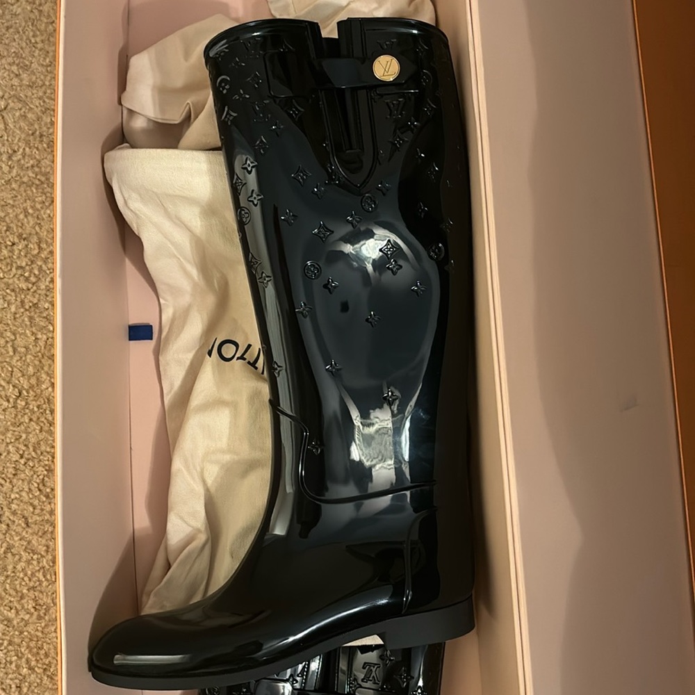 Louis Vuitton rain boots